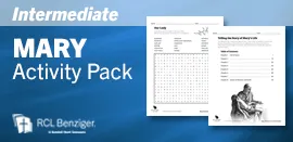 Mary Activity Pack (Intermediate) 