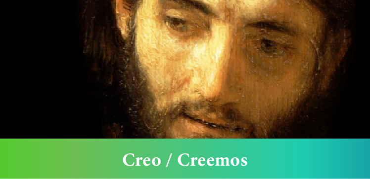  Yo creo, nosotros creemos